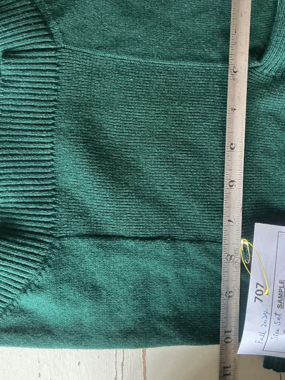 Sample New - POLO Ralph Lauren Forest Green Yellow POLO Pet DOG Sweater XL